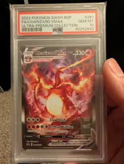 Pokemon Charizard VMAX SWSH261 Promo SWSH Holo Collection PSA 10 - Image 1