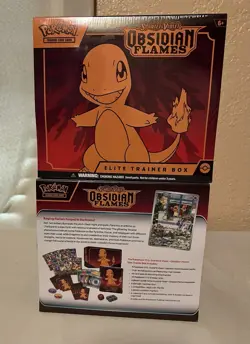Pokemon TCG Scarlet & Violet Obsidian Flames ETBs (2) - Sealed SHIPS FAST 🔥 - Image 2