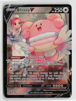 Pokemon - Blissey V - TG22/TG30 SWSH12: Silver Tempest Trainer Gallery - NM - Image 1