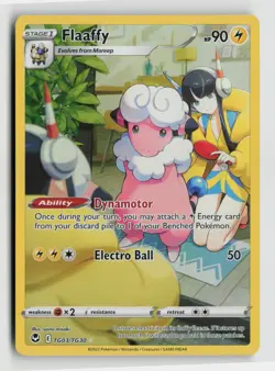 Pokemon - Flaaffy - TG03/TG30 SWSH12: Silver Tempest Trainer Gallery - NM - Image 1