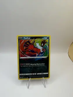 Yveltal 46/72 Pokemon TCG Shining Fates Amazing Rare Holo - Image 1