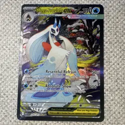 Pokemon TCG Mega Froslass EX Full Art Holo ASC EN 275/217 Secret Rare Stage 1 - Image 1