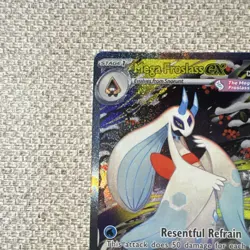 Pokemon TCG Mega Froslass EX Full Art Holo ASC EN 275/217 Secret Rare Stage 1 - Image 2