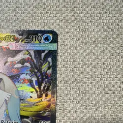 Pokemon TCG Mega Froslass EX Full Art Holo ASC EN 275/217 Secret Rare Stage 1 - Image 3