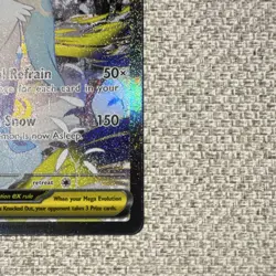 Pokemon TCG Mega Froslass EX Full Art Holo ASC EN 275/217 Secret Rare Stage 1 - Image 4