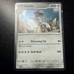 Steelix 093/132 - Cosmos Holo - Perfect Order Blister Promo - Pack Fresh - Image 1