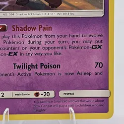 👻 Pokemon TCG- Gengar 70/214 - Vintage Non-Holo Rare - Unbroken Bonds MINT - Image 5
