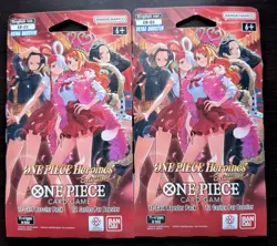 One Piece EB-03 Heroines Sleeved Booster Pack Lot of 2 Sealed English - Image 1