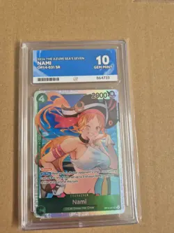 One Piece Nami OP14-031 SR The Azure Sea’s Seven - ACE 10 - Image 1