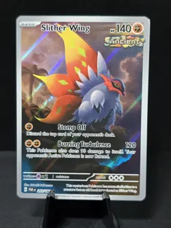 Pokemon Slither Wing 203/182 Illustration Rare Full Art Paradox Rift Near Mint - Image 1