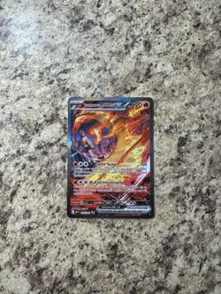 Pokemon TCG Team Rockets Moltres EX Card 229/182 Destined Rivals NM - Image 1