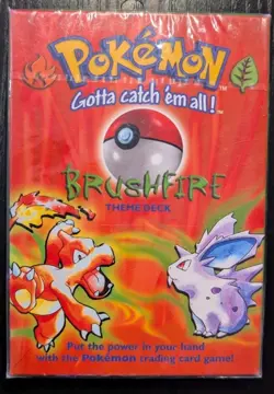 Pokemon Brushfire Theme Card Decks 1999 SEALED - Image 1