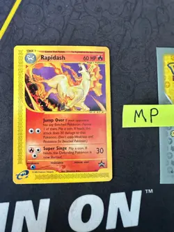 Pokemon Card Rapidash E Series Black Star Promo WOTC Vintage 51 325 💎MP💎 - Image 1