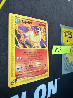 Pokemon Card Rapidash E Series Black Star Promo WOTC Vintage 51 325 💎MP💎 - Image 2