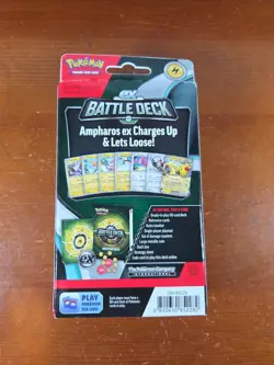 Pokemon Trading Card Game Ampharos EX Battle Deck: BRAND NEW - Image 2