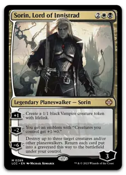 Sorin, Lord of Innistrad #289 (NM) Lost Caverns of Ixalan LCC Magic MTG - Image 1