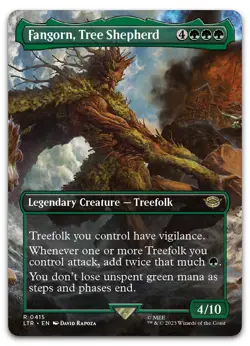 Fangorn, Tree Shepherd (Borderless) #415 (NM) Lord of the Rings LTR Magic MTG - Image 1