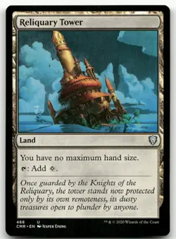 Reliquary Tower #488 (NM) Commander Legends CMR Magic MTG - Image 1