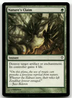 Nature's Claim #108 (NM) Worldwake WWK Magic MTG - Image 1