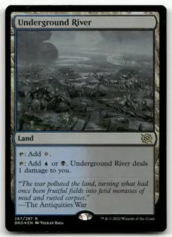 Underground River #267 (Foil) (NM) Brothers' War BRO Magic MTG - Image 1