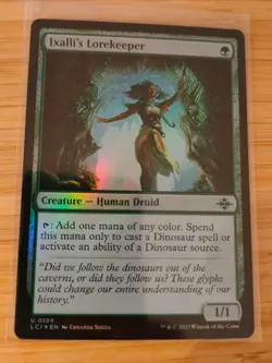 MTG Ixalli's Lorekeeper (FOIL) 0194 Lost Caverns of Ixalan M/NM Free UK P&P - Image 1