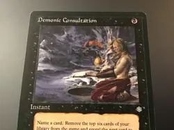 MTG Ice Age Demonic Consultation LP - Image 2