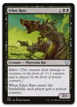 Ichor Rats #93 (NM) Phyrexia All Will Be One ONC Magic MTG - Image 1