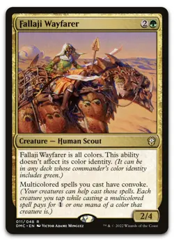 Fallaji Wayfarer #11 (NM) Dominaria United DMC Magic MTG - Image 1