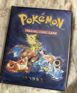 Vintage 1999 Wizards of the Coast Pokemon Card 4 Pocket Album - Image 1