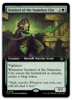 Sentinel of the Nameless City (Extended Art) #383 NM Lost Caverns of Ixalan - Image 1