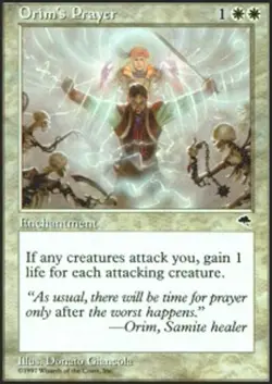 Orim's Prayer - Tempest # MTG Magic The Gathering - Image 1