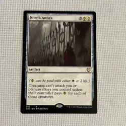 MTG “Norn's Annex” Phyrexia ONC #83 Reg Rare NM/Unplayed **Ships Free** - Image 1