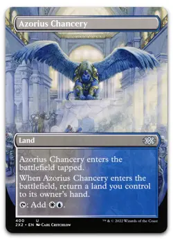 Azorius Chancery (Borderless) #400 (NM) Double Masters 2022 2X2 Magic MTG - Image 1