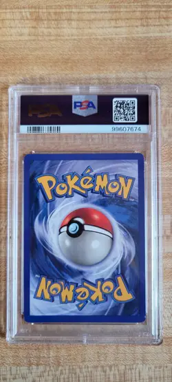 PSA 7 Pokemon Base Set Unlimited Holo Rare Chansey 3/102 NM - Image 2