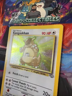 Kangaskhan Holo WOTC Pokemon Card 5/64 Jungle Set Rare Original 1999 Vintage LP- - Image 3