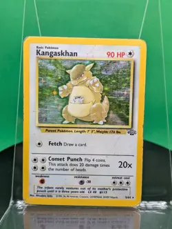 Kangaskhan 5/64 Unlimited Jungle Set Holo Rare 1999 English Pokemon TCG WoTC - Image 1
