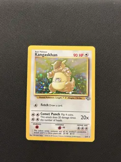 Kangaskhan 5/64 | Base Set Jungle | Holo Pokemon Card LP - Image 1