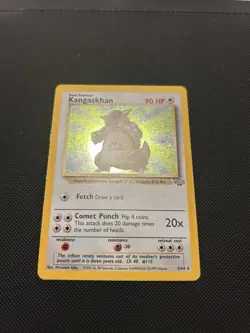 Kangaskhan 5/64 | Base Set Jungle | Holo Pokemon Card LP - Image 2