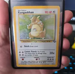 Kangaskhan 5/64 Holo Rare Jungle Set Pokemon Card - 2 - Image 1