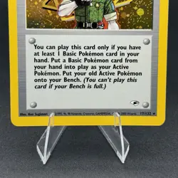 Pokemon Lt. Surge Trainer Gym Heroes 17/132 Holo Rare Unlimited English Card - Image 3