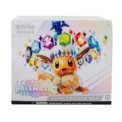 Pokemon TCG Prismatic Evolutions ETB Elite Trainer Box Factory Sealed - Image 1
