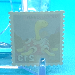 Pokemon Postage Stamp Seal Shuckle Shogakukan No.213 Nintendo Japanese Anime - Image 2