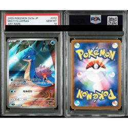 PSA 10 Misty's Psyduck Lapras AR Set 071/063 072/063 Heat Wave Arena Pokemon JP - Image 2