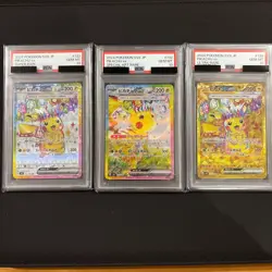 PSA 10 Pikachu ex SEQ set SR UR SAR sv8 Super Erectric Breaker Japanese Pokemon - Image 1