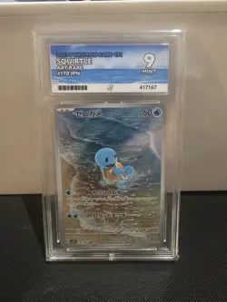 Pokemon squirtle wartortle blastoise 151 ace 9s - Image 3