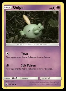 Gulpin 57/168 Common Celestial Storm Pokemon Near Mint - Image 1