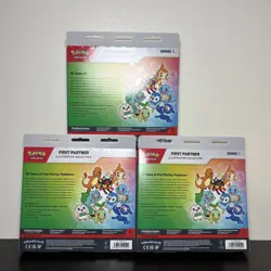 Pokemon TCG First Partner Illustration Collection Series 1 Sealed Case (3) - Image 2