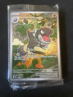 Pokemon TCG Tyrunt MEP SEALED Black Star ETB Promo #070 Perfect Order - Image 1