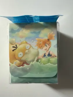 Pokemon TCG: Misty & Psyduck Pokemon Center Japan Deck Box / Case - NEW/SEALED - Image 1