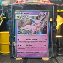 Espeon Prismatic Evolutions Holo Pokemon TCG 033/131 Scarlet & Violet Rare - Image 1